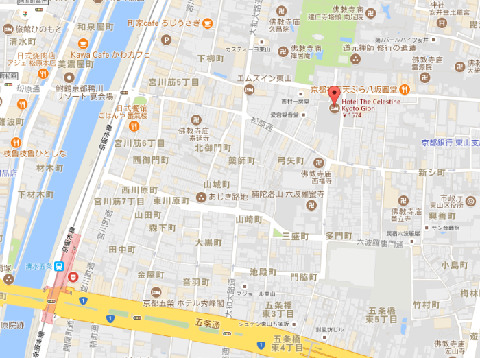 请问大神,从关西机场到京都袛园赛莱斯廷酒店