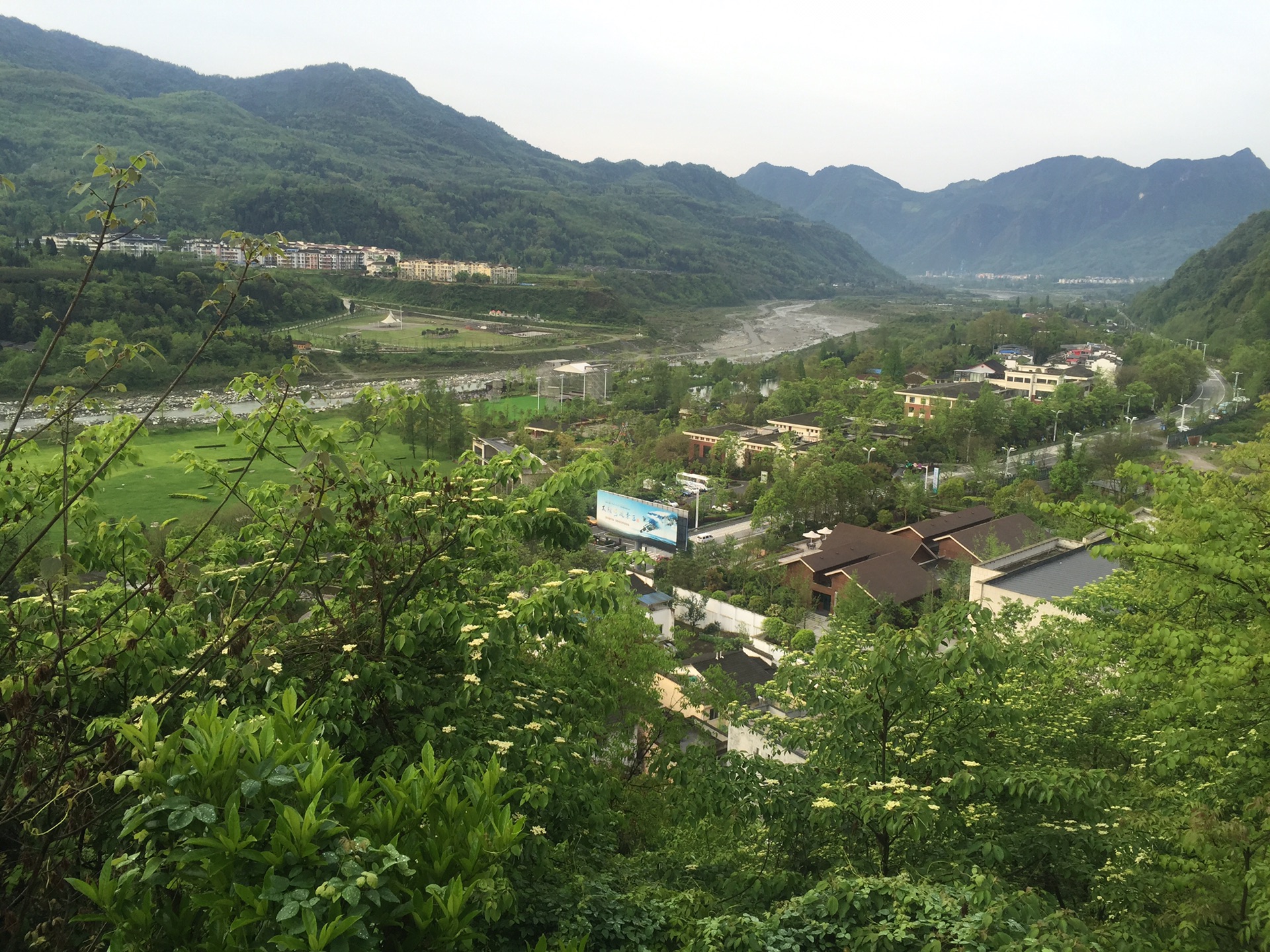 彭州宝山村,美丽的村