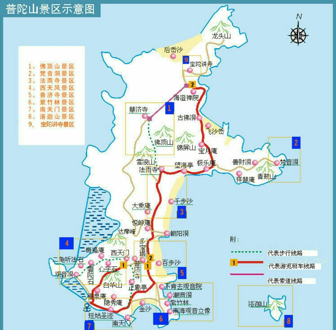 四个丫头的旅行————普陀山
