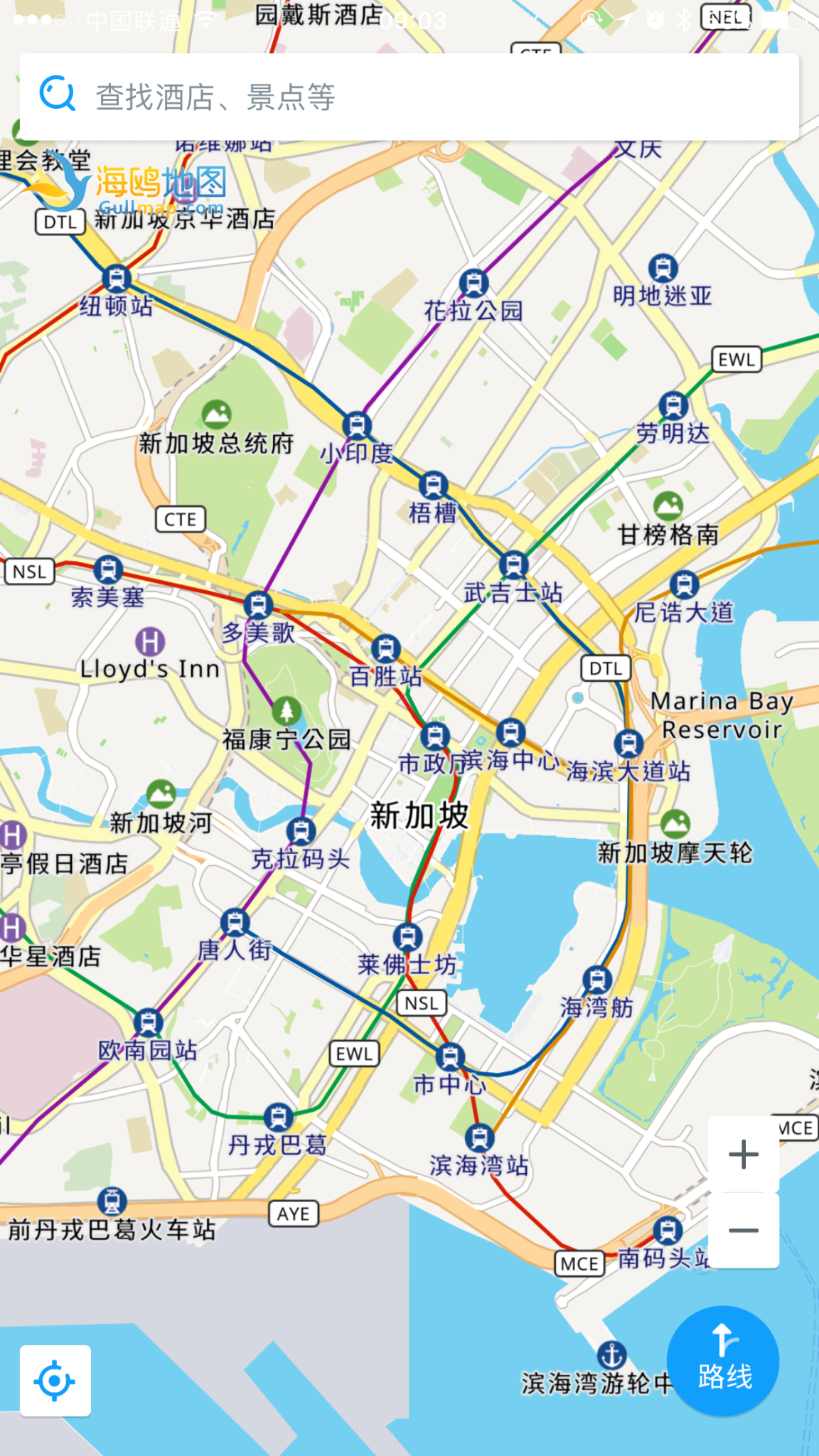 请问新加坡的地图还有环球影城的这些地图有清晰版的还是去哪里下载的
