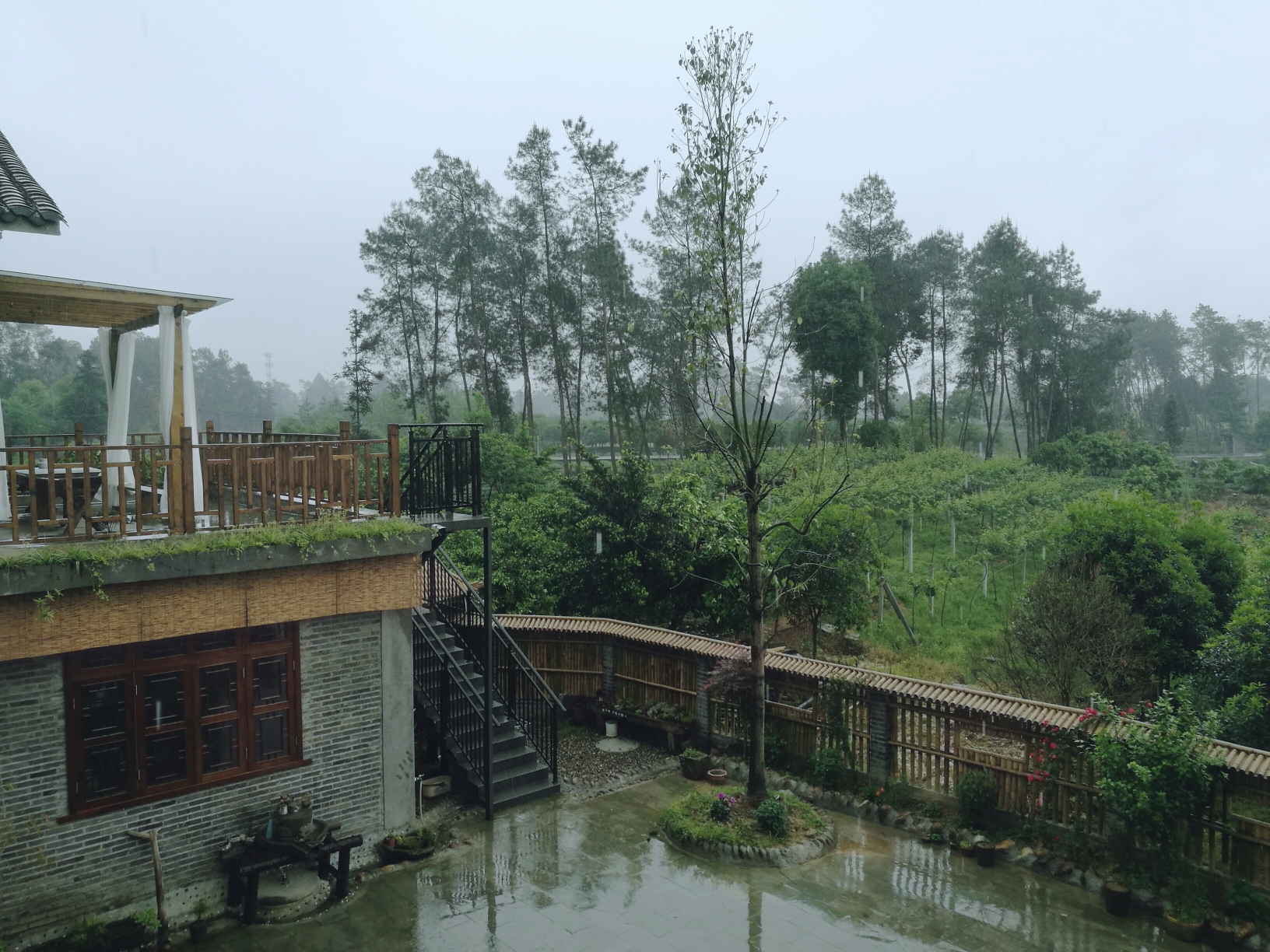 明月村,忘忧村,一眼一景