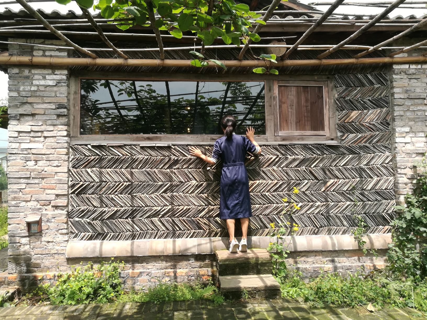 明月村,忘忧村,一眼一景