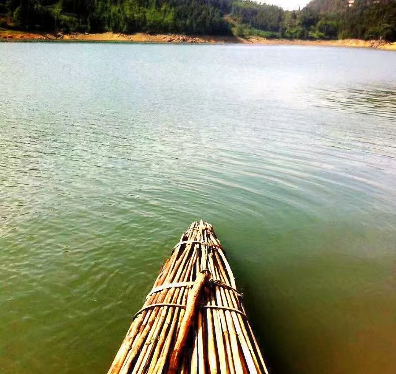 胜天湖露营