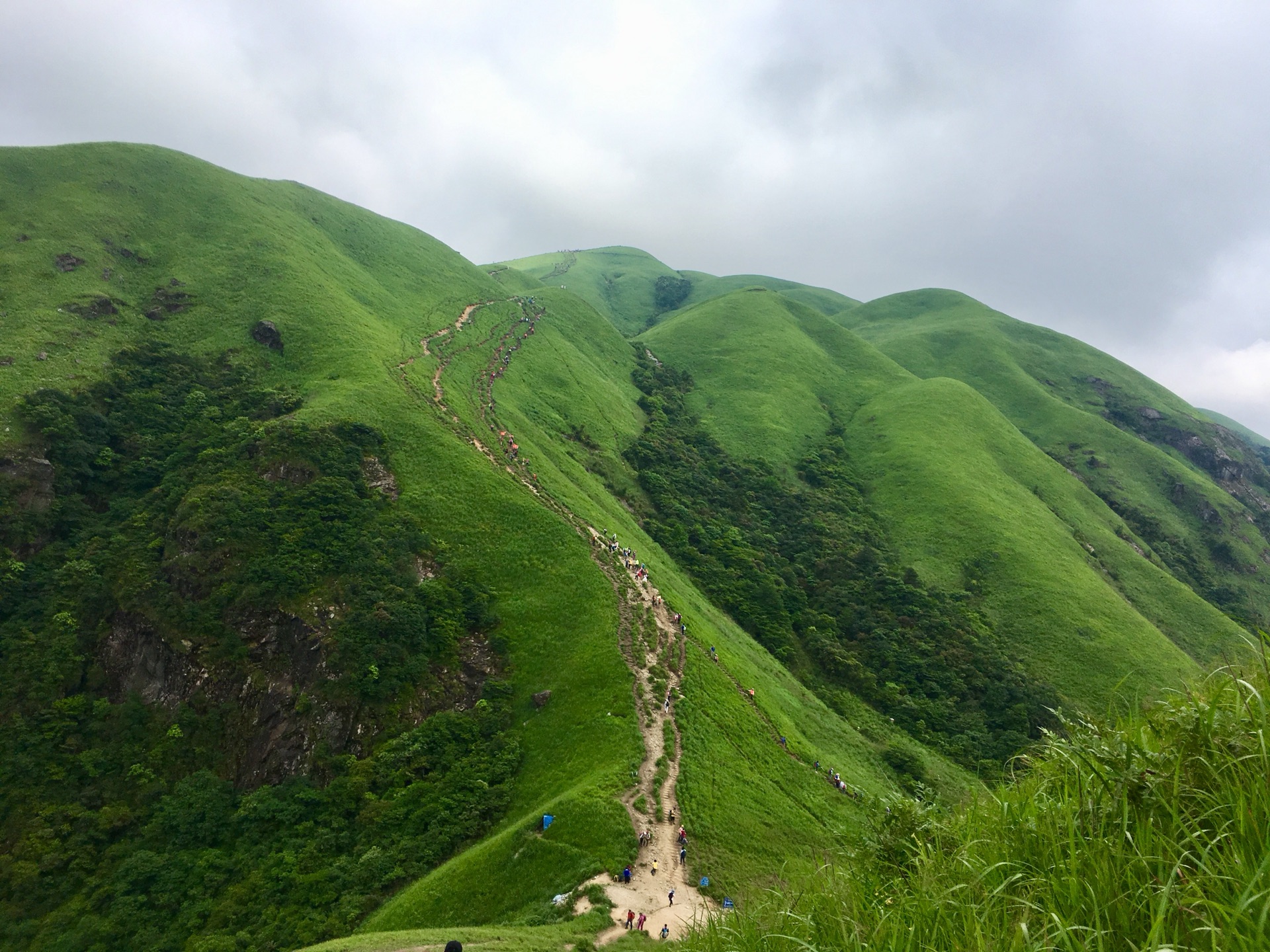 出发吧,绿色武功山