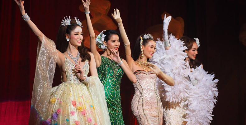 惊艳的人妖表演