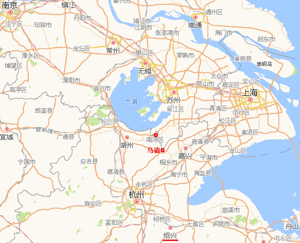 上海出发南浔,乌镇,绍兴,南京返回怎样按排路线