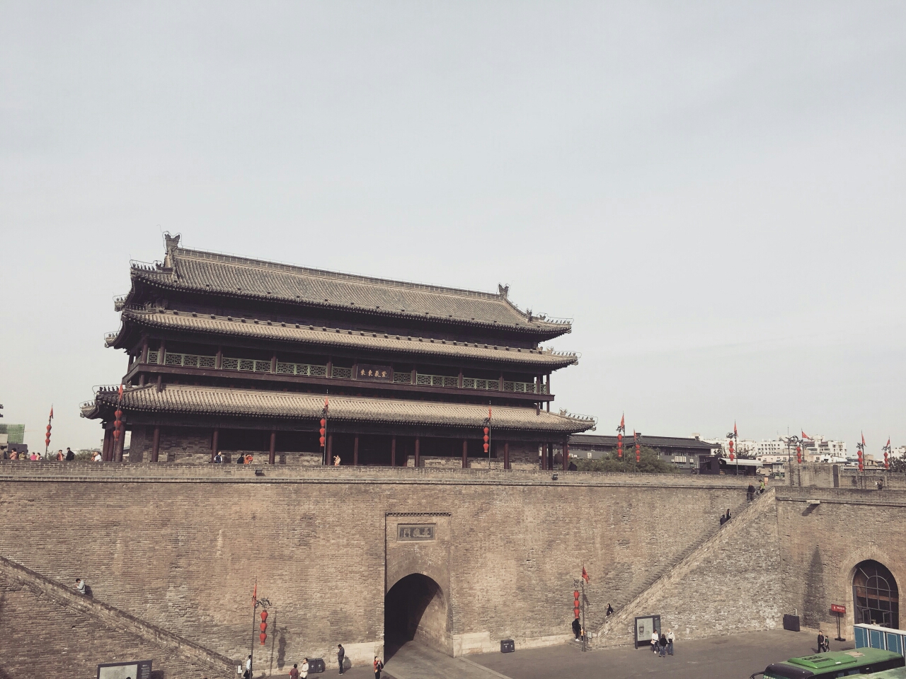 西安城墙-长乐门       