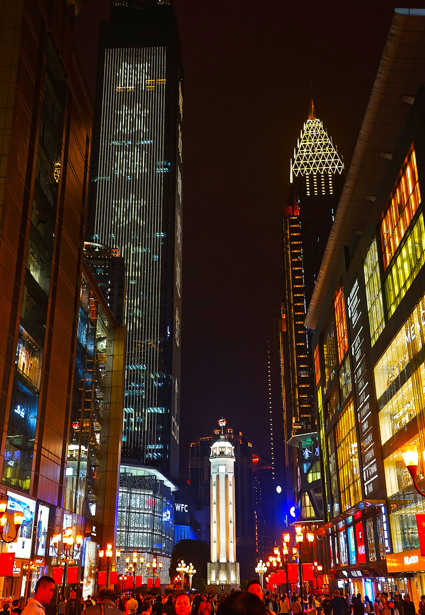 解放碑----绚丽夜景