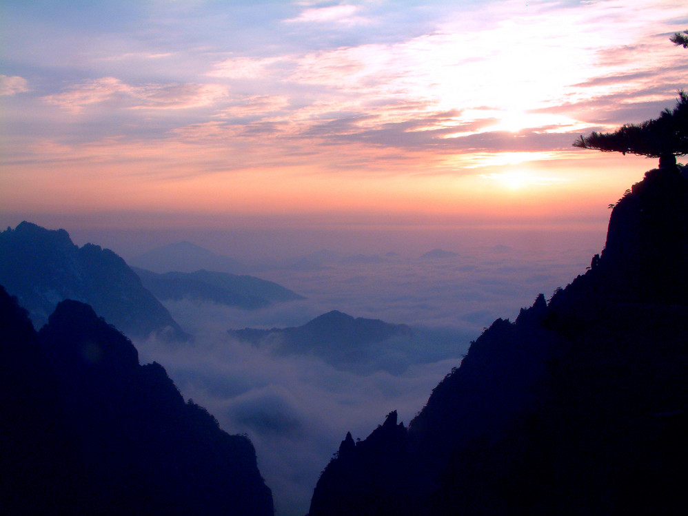 观黄山云海