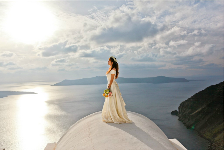 希腊拍婚纱照_去希腊拍婚纱照多少钱(2)