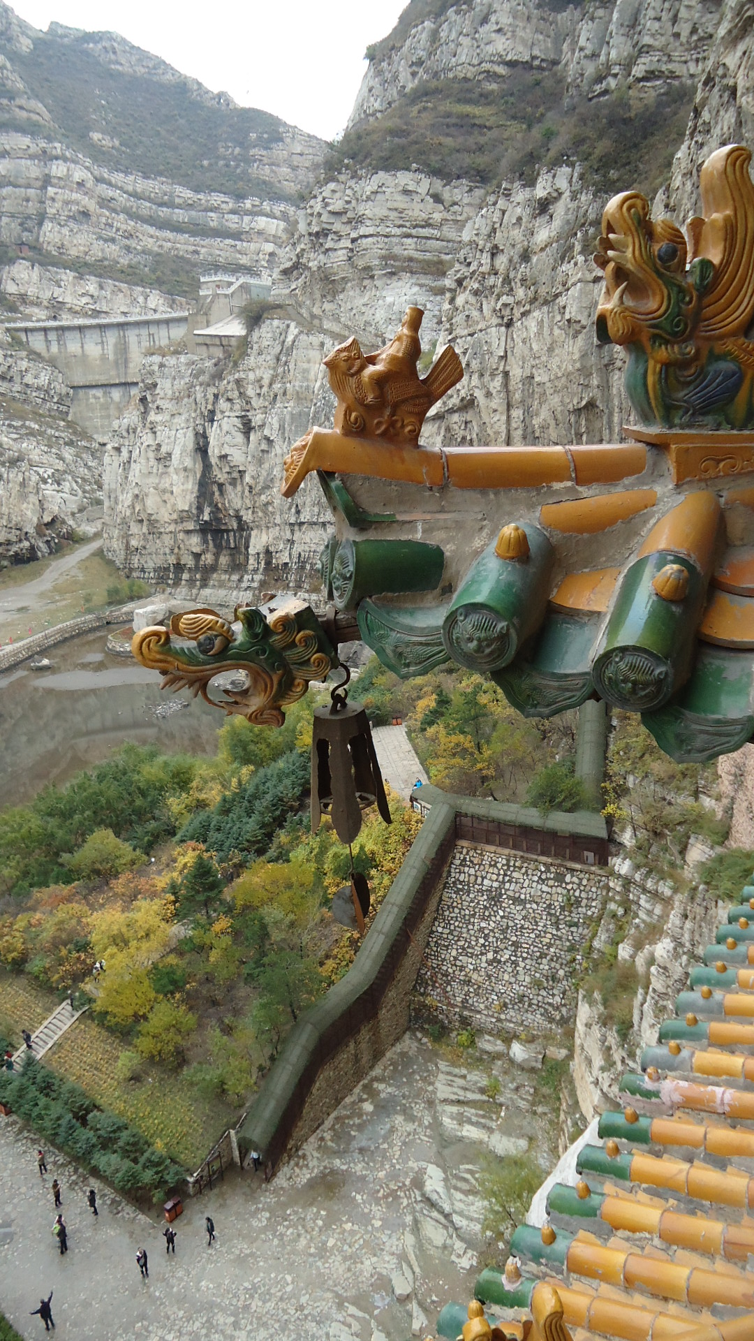 秋游大同云冈恒山悬空寺