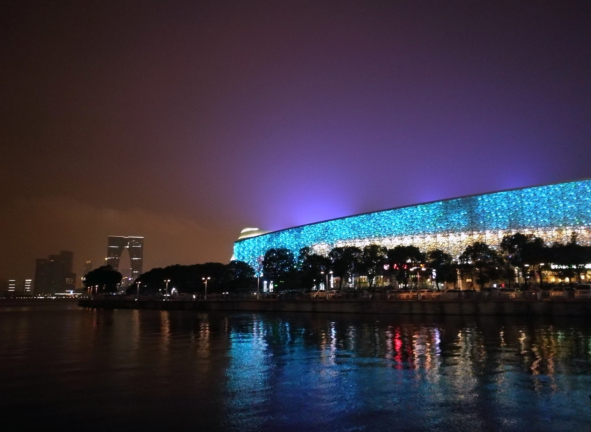 夜骑金鸡湖攻略，夜骑金鸡湖路线，金鸡湖夜骑指南