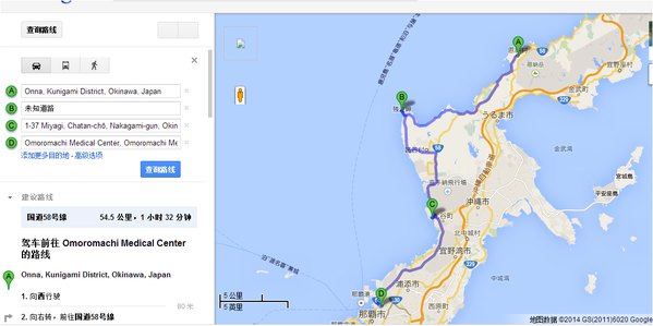 沿海公路,湛蓝的大海!