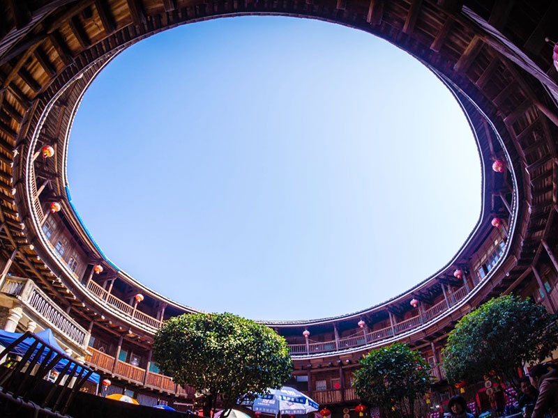 16人vip团·永定高北·土楼轻奢一日游(土楼王承启楼 无购物推销 大鱼