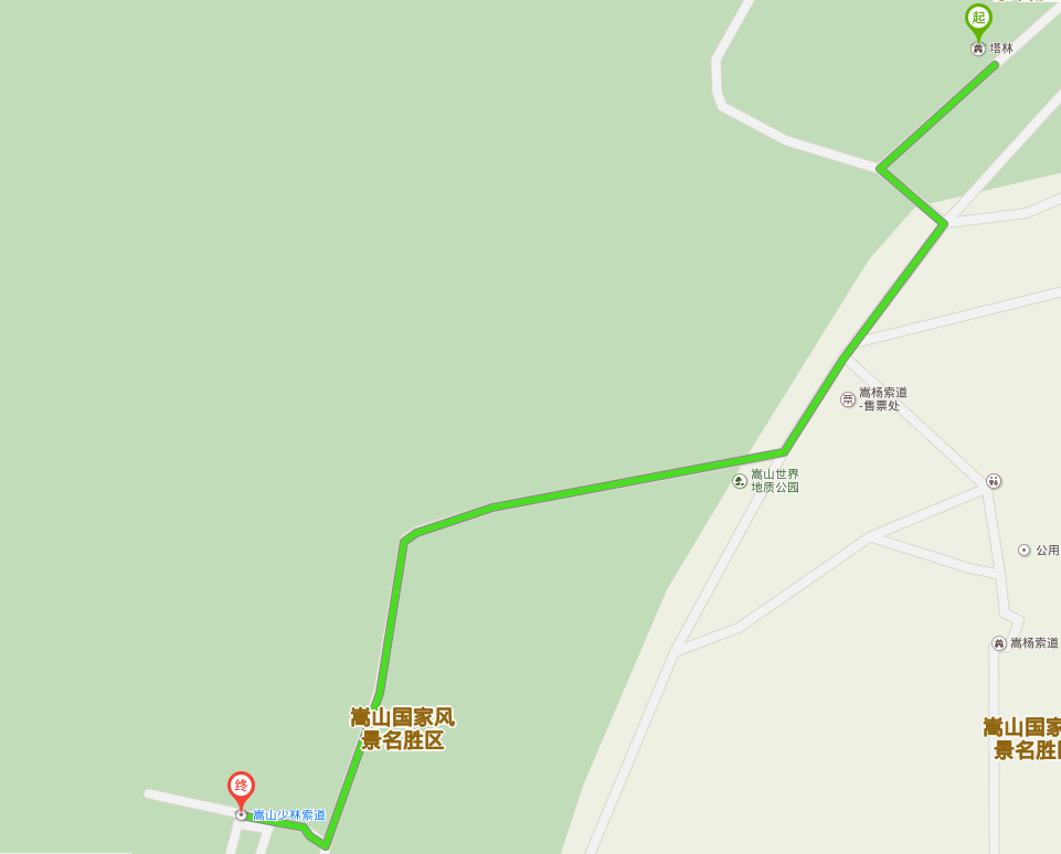 太室山登山路线图片