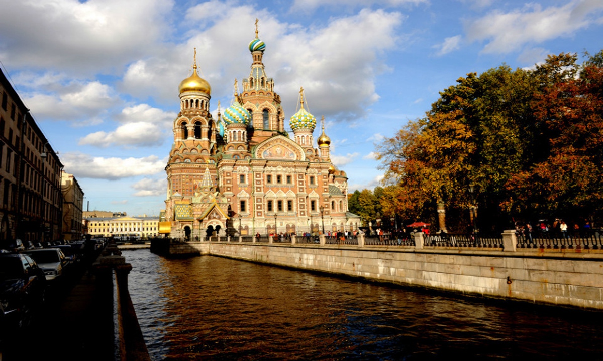 俄罗斯圣彼得堡救世主滴血大教堂景点门票