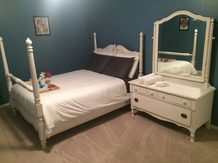 charming blue room