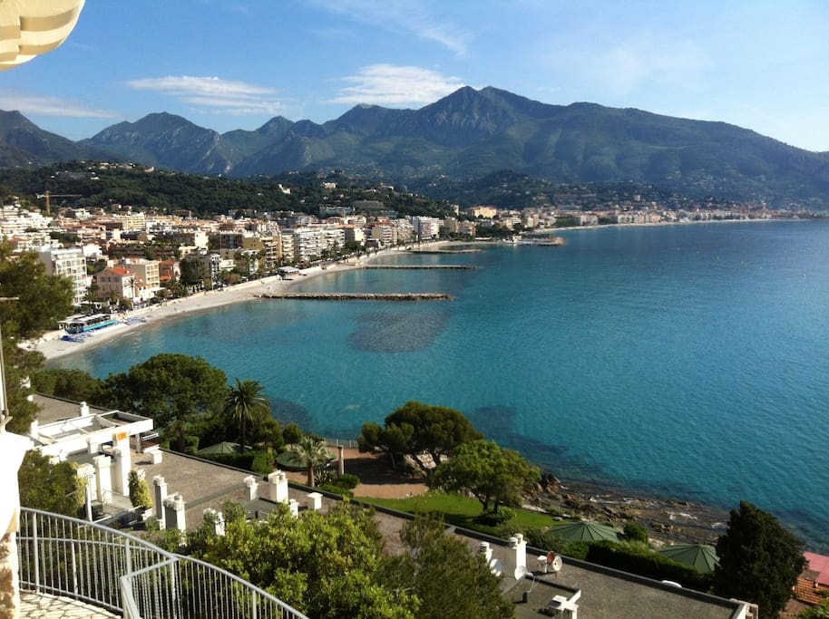 castle overlooking the sea