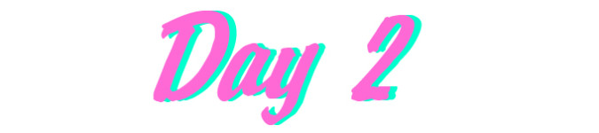 ◆◇◆Day 2◆◇◆ ◆◇◆Day 2◆◇◆