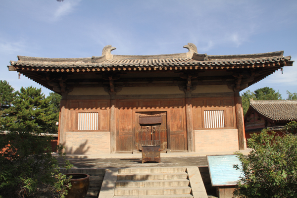回复游记:五台山南禅寺-唐代最早古建筑