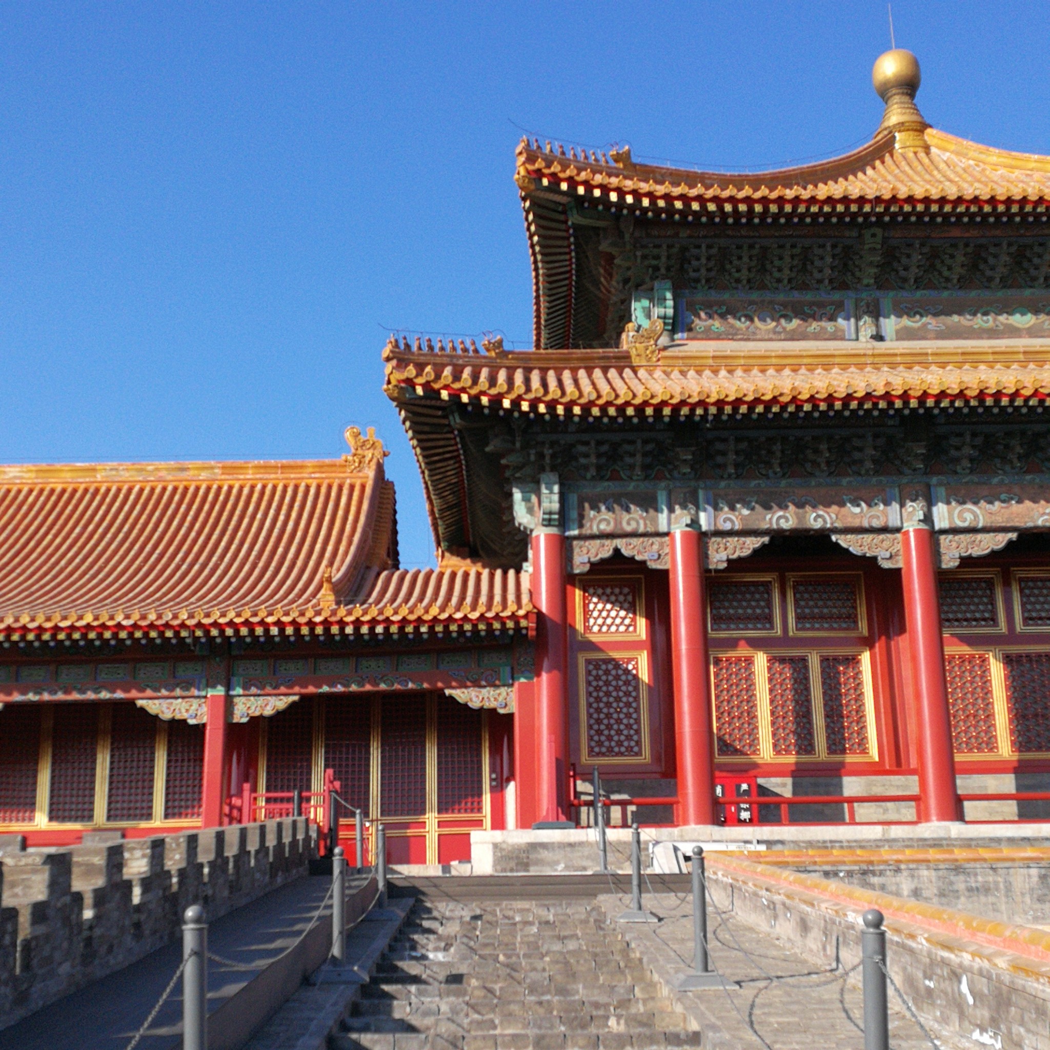   故宫这是午门的侧面