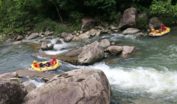 广西 白霜涧景区漂流票电子票