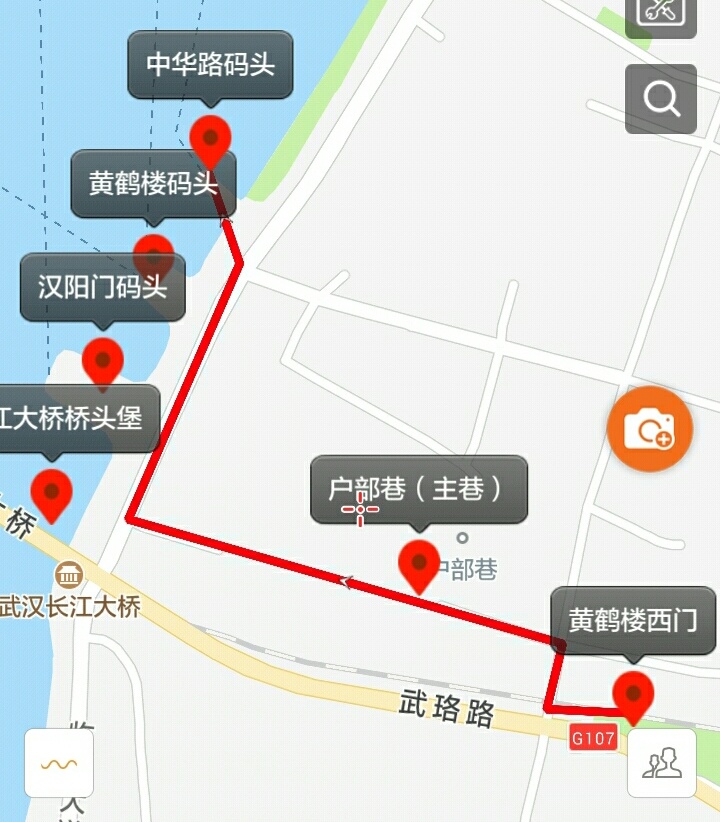 请问从黄鹤楼到江汉路步行街怎么去比较方便,步行街附近有什么可玩的?