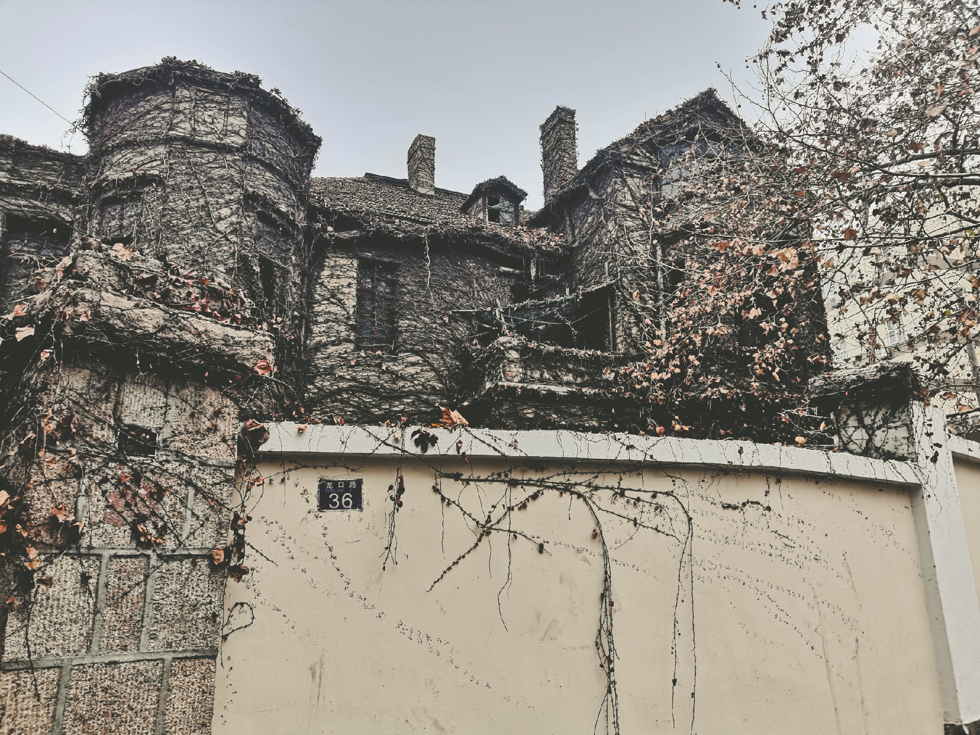 龙口路36号废弃建筑