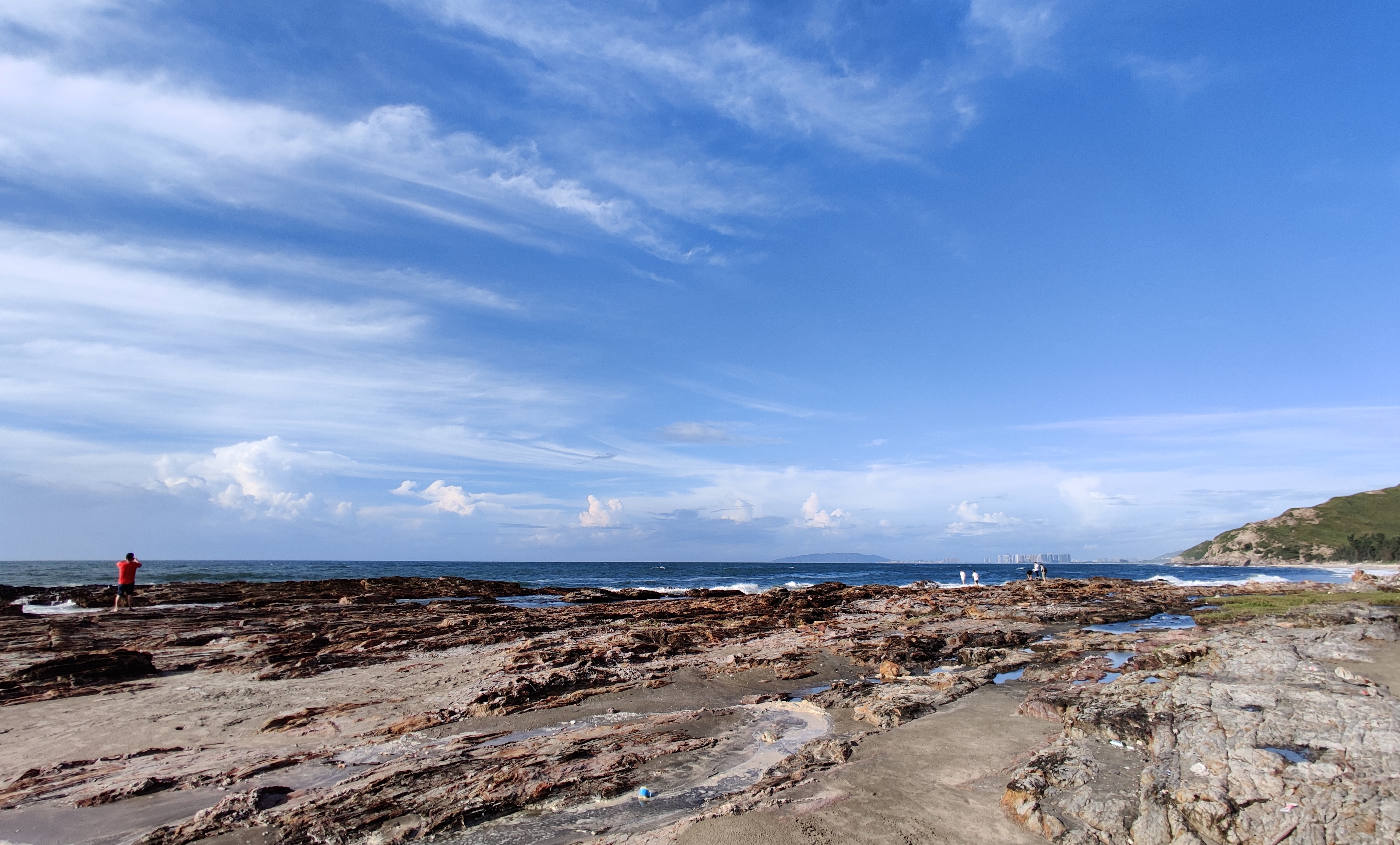 惠州惠东县盐洲岛湾仔沙滩&黑排角,静候日出时邂逅宁静的美好