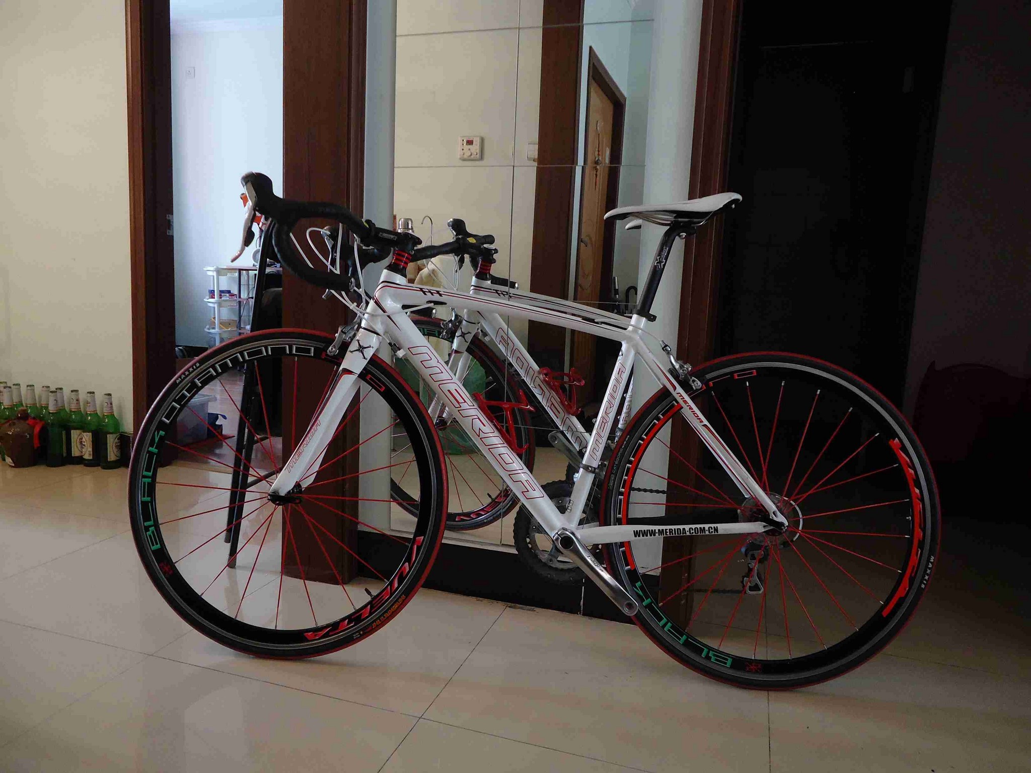 [整车出售] 95新经典2012款美利达白色飞度公路车