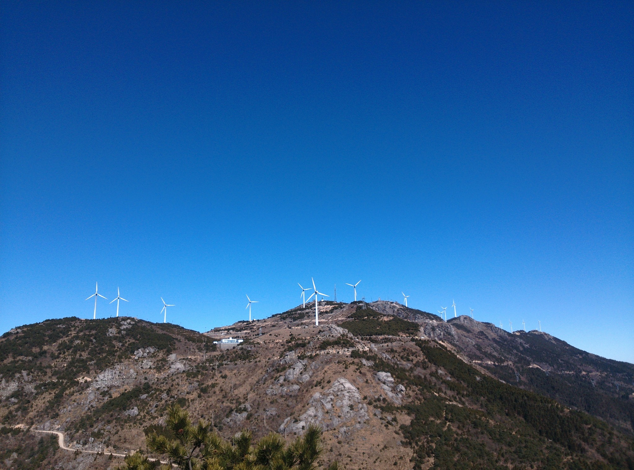 括苍山游记图片