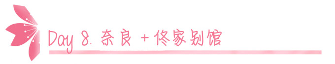 Day 8.奈良+佟家别馆 Day 8.奈良+佟家别馆