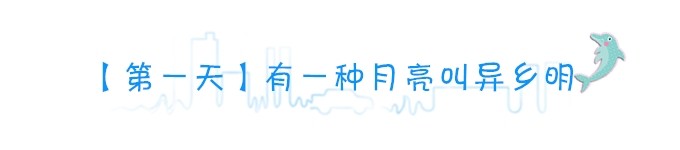 【第一天】有一种月亮叫异乡明 【第一天】有一种月亮叫异乡明